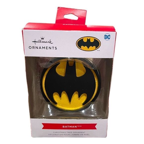 HALLMARK Batman Bat Signal DC Comics Christmas Ornament New - Picture 6 of 11